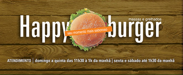 Banner Superior Happy Burger