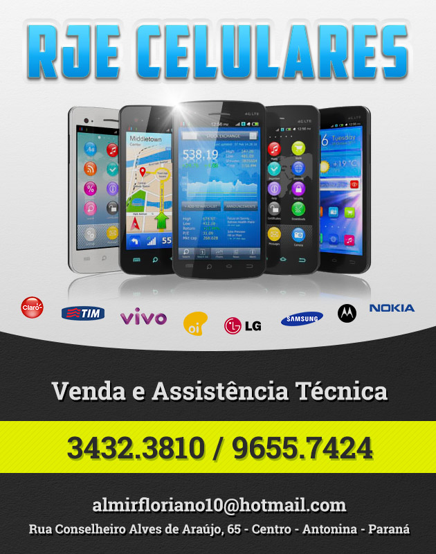 RJE Celulares - Vendas e Assistncia Tcnica