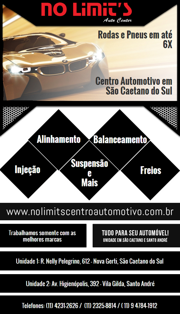 No Limits Centro Automotivo em 

So Caetano do Sul e Santo Andr