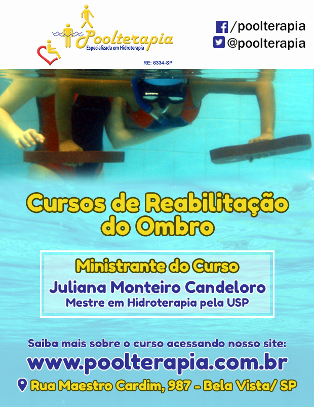  Poolterapia - Curso de Hidroterapia para Reabilitao no Sacom, So Paulo