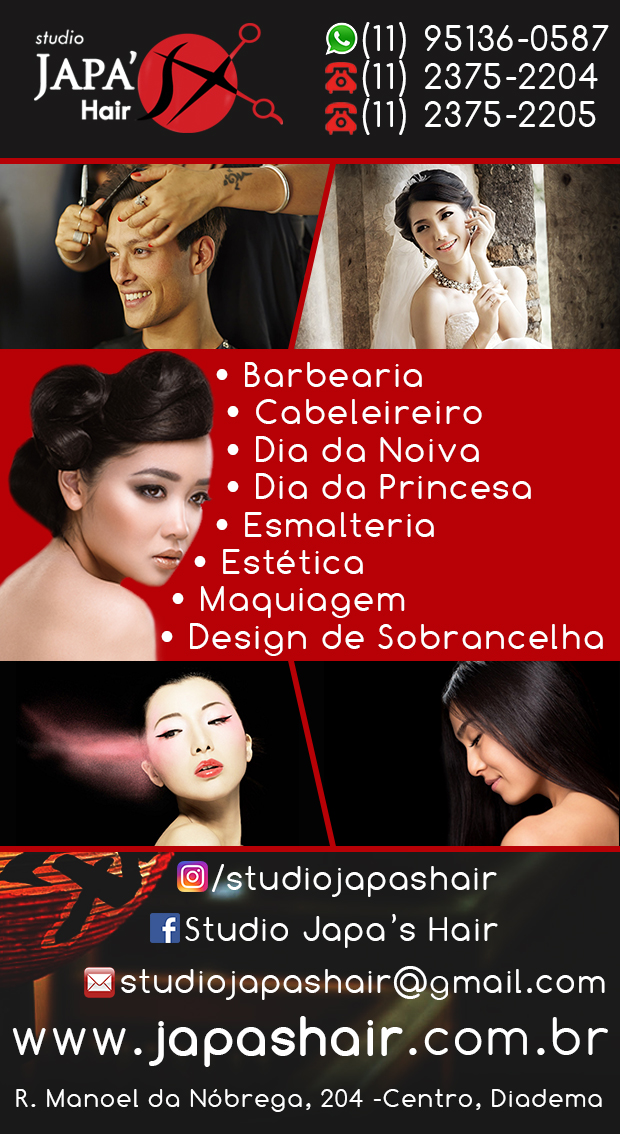 Studio Japa's Hair - Salo de Beleza em Diadema, Campanrio