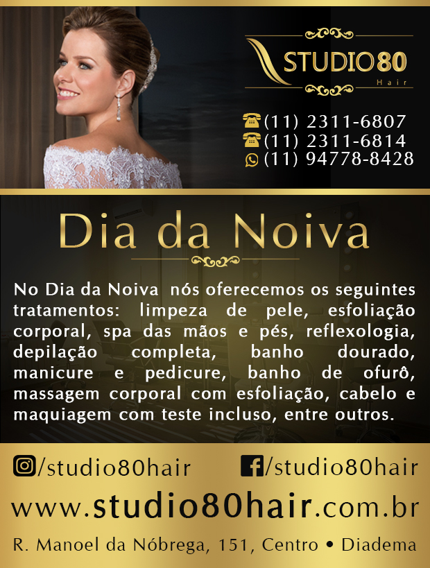 Studio 80 Hair - Dia da Noiva em Diadema, Taboo