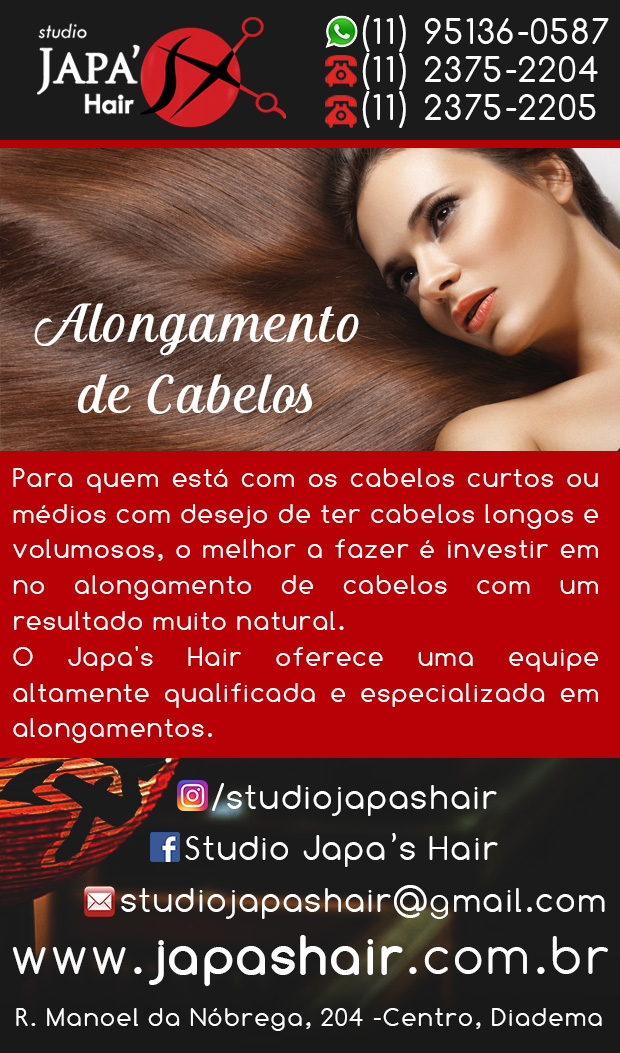 Studio Japa's Hair - Alongamento Capilar em Diadema, Jardim das Naes