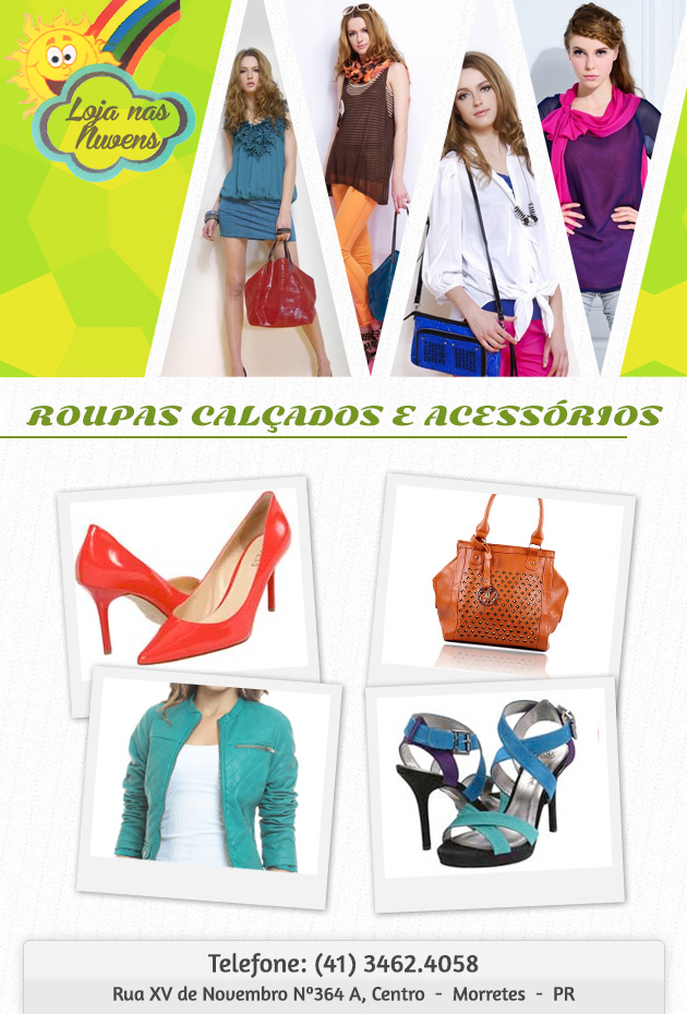 Roupas, Calados e Acessrios