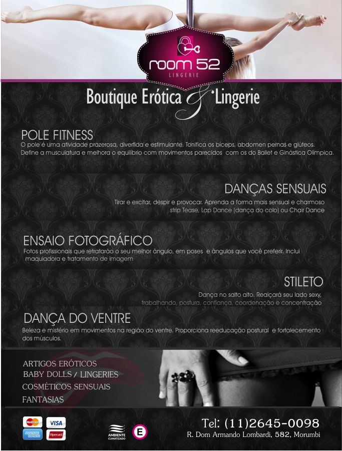 pole dance no morumbi, so paulo, sex shop, boutique ertica, lingeries sensuais, dana sensual