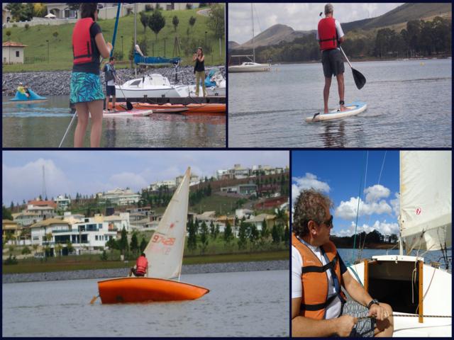 Aula de Arrais Amador no Alphaville - Barco a Vela -  Stand Up