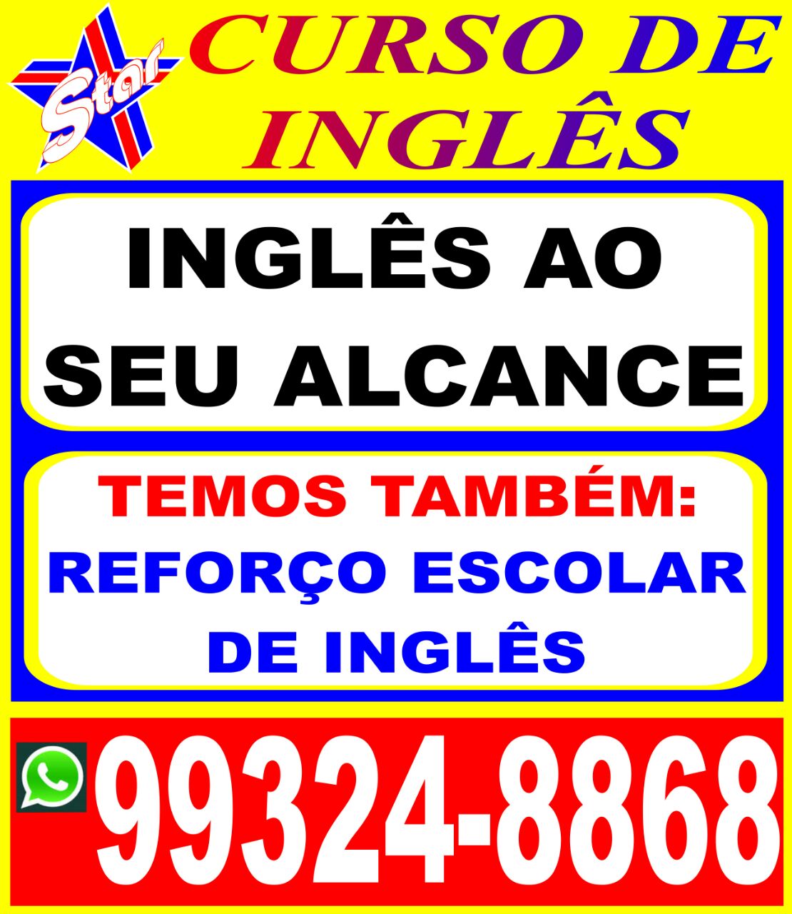 O melhor curso de Ingls Conversao em So Marcos, Salvador, Ba  o Star English Course, porque tem metodologia e apostilas prprias, no cobra entrada nem tem clusula de cancelamento. Voc paga enquanto quiser estudar. Se resolver sair, simplesmente pra de estudar e no precisa pagar mais nada, ao contrrio de outras escolas de Idioma ingls conversao por a. Venha para o melhor em Ingls conversao em SoMarcos, Salvador, Ba, venha para o Star English Course!