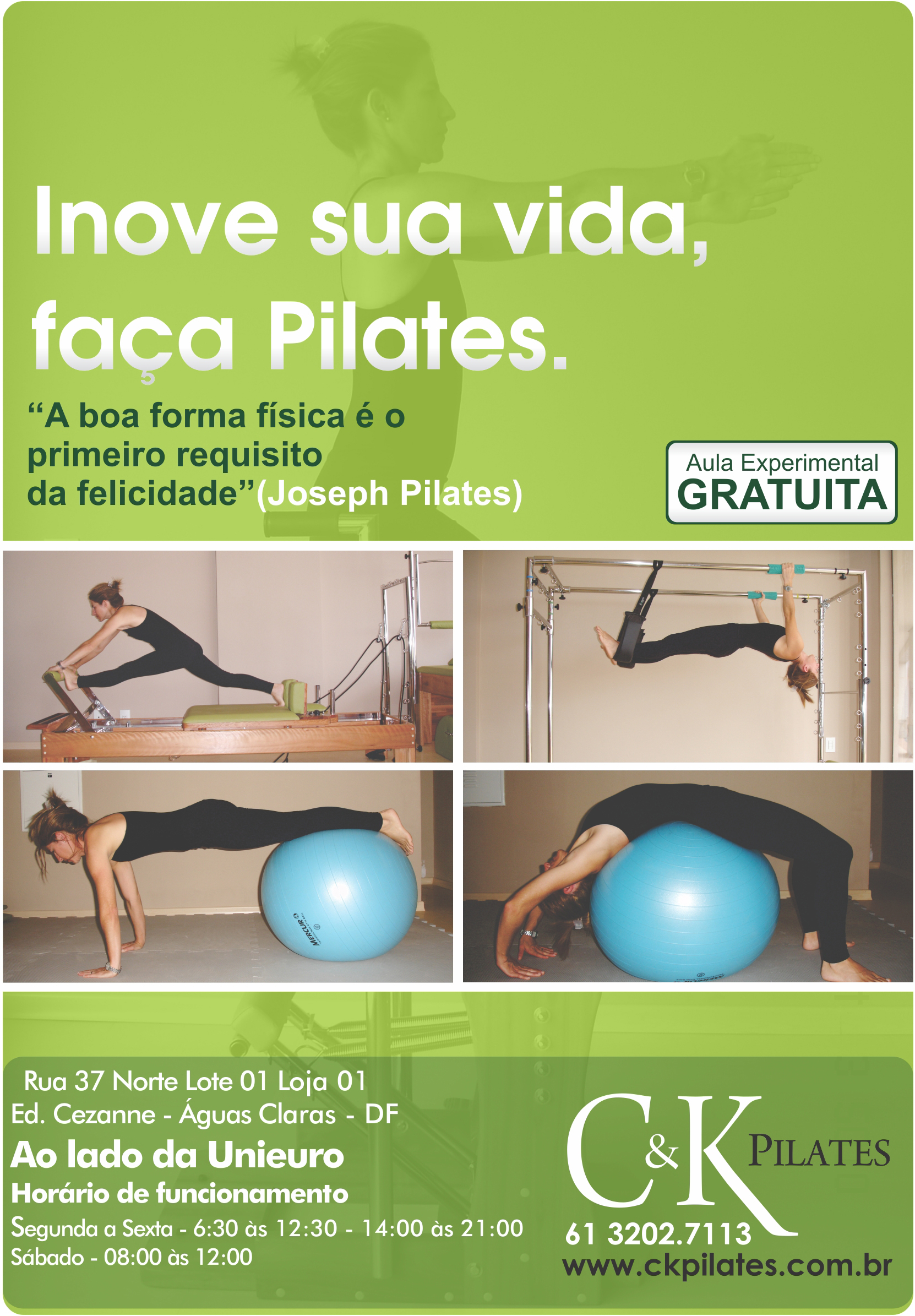 Estdio de Pilates em Taguatinga, Studio Pilates Taguatinga, Pilates Taguatinga Braslia-DF